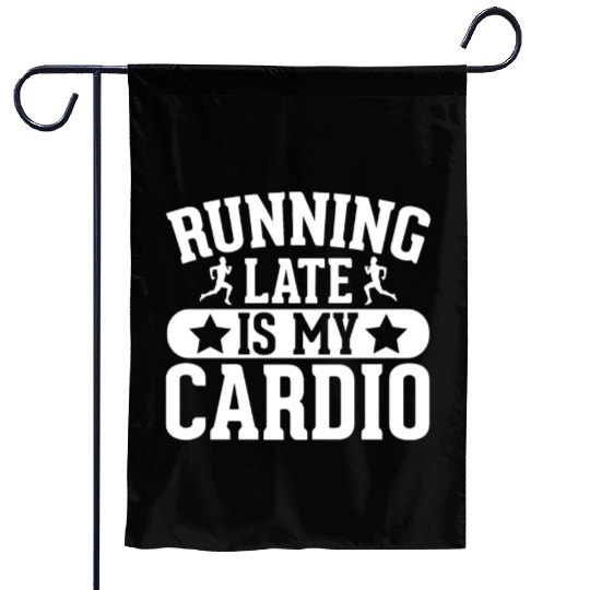 Funny Exercise Garden Flags