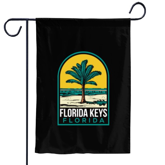 Florida Keys Vintage Beach Garden Flags