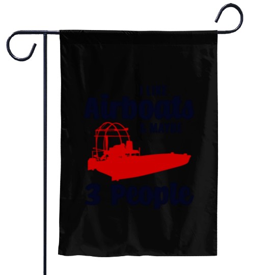 Airboat Fanboat Airboating Planeboat Swamp boat Garden Flags
