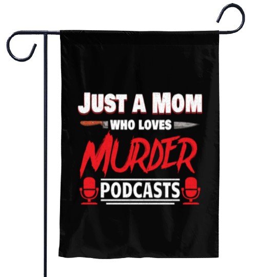 True Crime Murder Spy Crime Interest Gift Idea Garden Flags