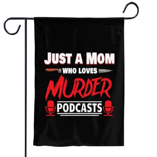 True Crime Murder Spy Crime Interest Gift Idea Garden Flags