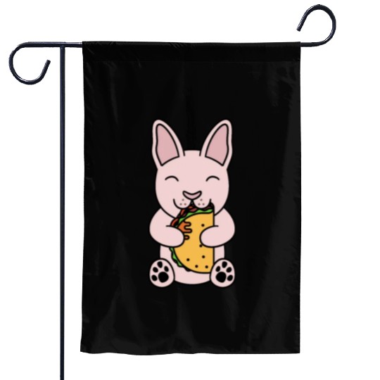 Sphynx Cat Taco Lover Garden Flags