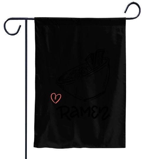 Ramen Bowl Garden Flags