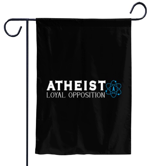 Atheist Atheism Anti Religion Securalism God Sucks Garden Flags