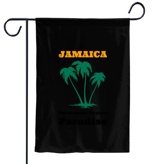 Jamaica The Heavenly Paradise Garden Flags