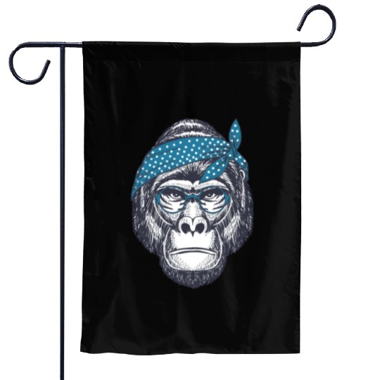 Monkey Garden Flags