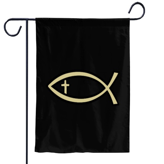 Fish / Christian Fish Garden Flags
