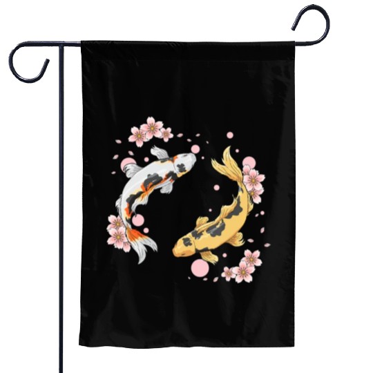 Japanese Koi Fish Carp Pond Japan Tattoo For Koi Garden Flags