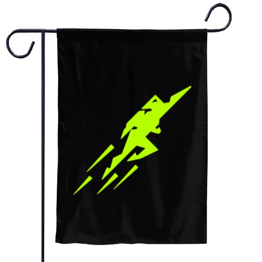 Rocket Man Garden Flags