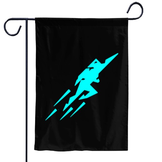Rocket Man Garden Flags