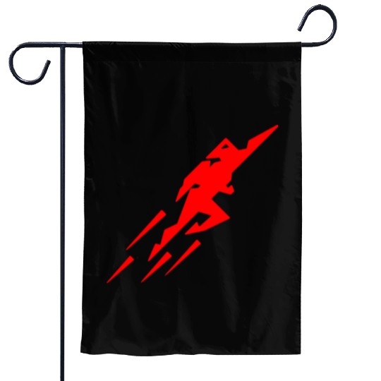 Rocket Man Garden Flags