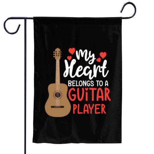 Guitar Player Clothing Musician Gift for Him Her Garden Flags