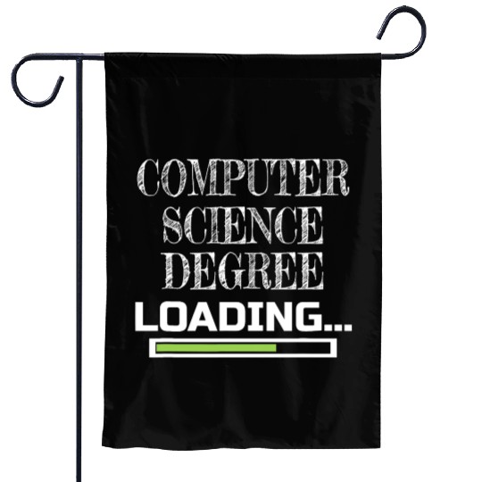 Computer Science Degree Loading CS School Major Garden Flags