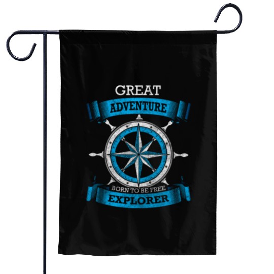 Travel Travel Freedom Lifestyle Garden Flags