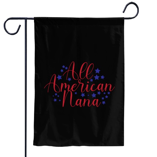 all american nana Garden Flags