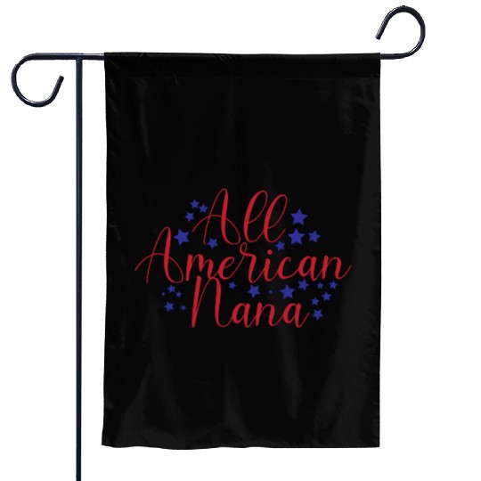 all american nana Garden Flags
