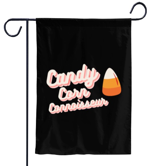 Candy Corn Connoisseur Garden Flags
