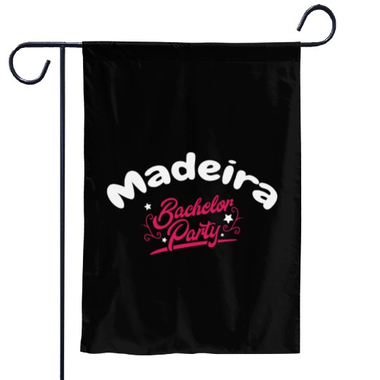 Bachelor Party Garden Flags Madeira Pre Wedding