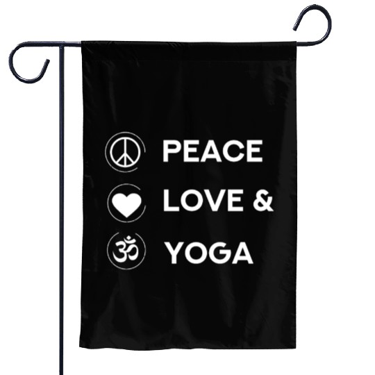 Relax Yoga Time Mandala Meditate Lover Love Yoga Garden Flags