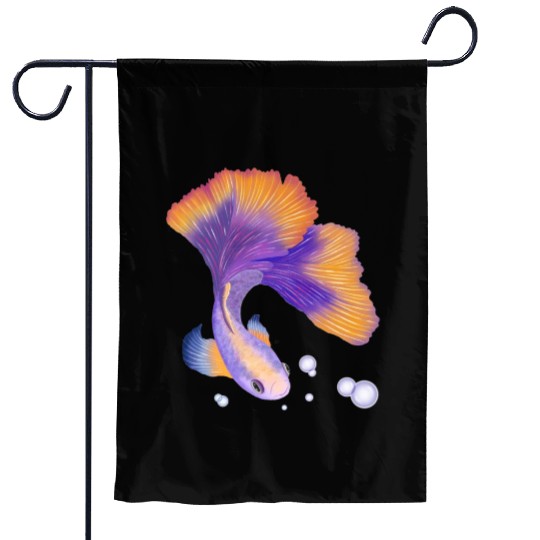 Fish Garden Flags