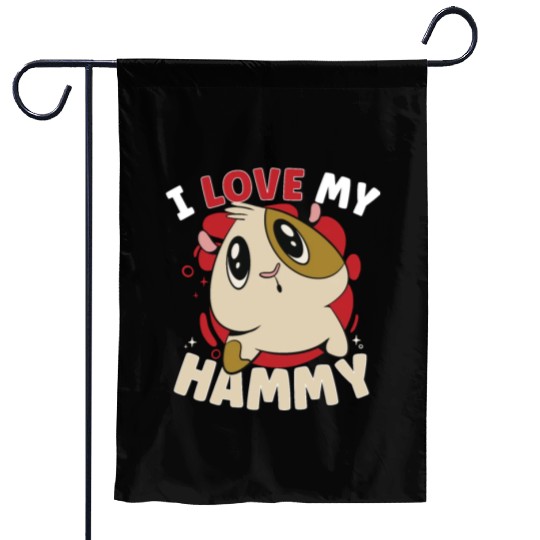 Hamster Fan Hamster Lover Hamsters Garden Flags