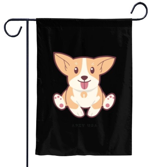 Corgi Garden Flags