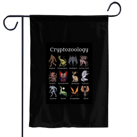 Cryptozoology Cryptid Creatures Garden Flags