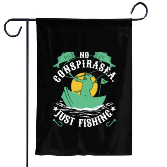 Conspiracy Pirate Garden Flags