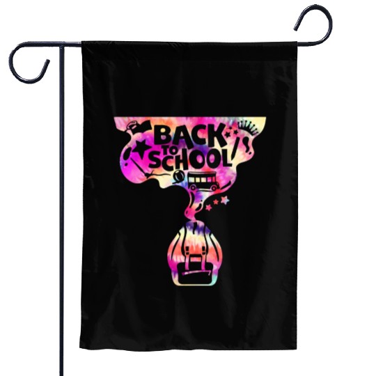 Backpack School Bus Back to School Garden Flags