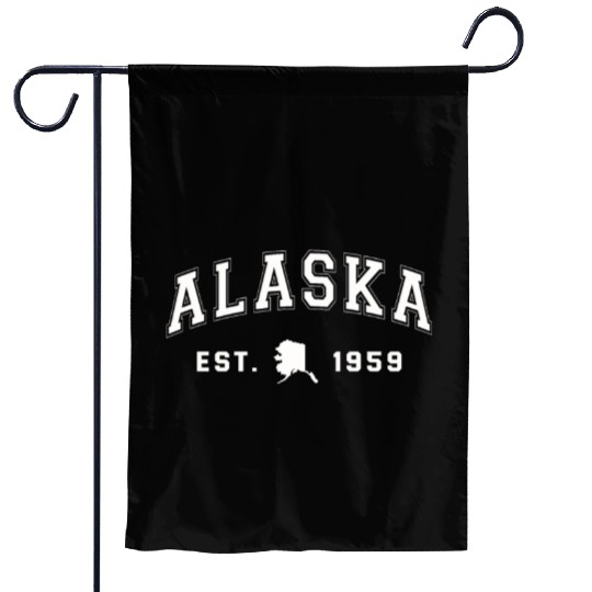 Alaska Gift USA Natur Bär Denali Grizzly Wald Garden Flags