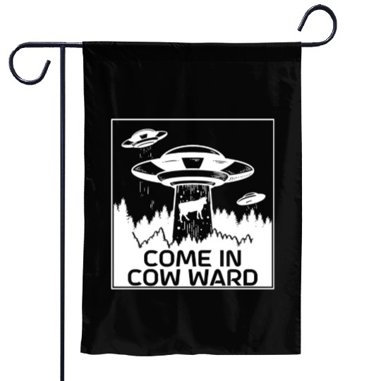 Alien Garden Flags Ufo Extraterrestrial Children Mars