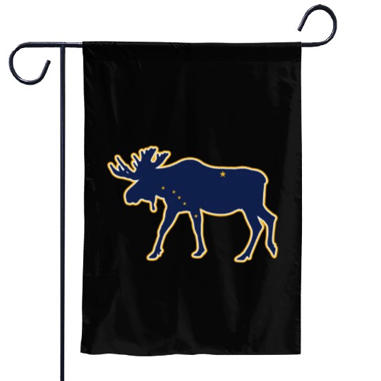 Alaska Garden Flags Men's Women Children USA North Pole