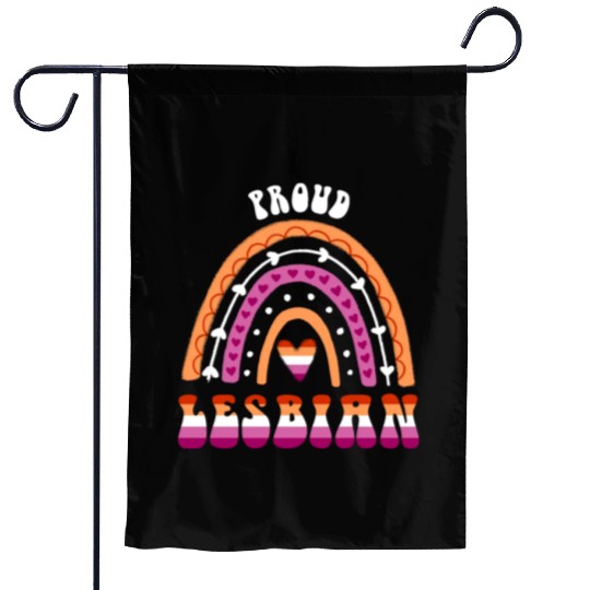 LGBT Pride Month Proud Lesbian Pride Rainbow Garden Flags