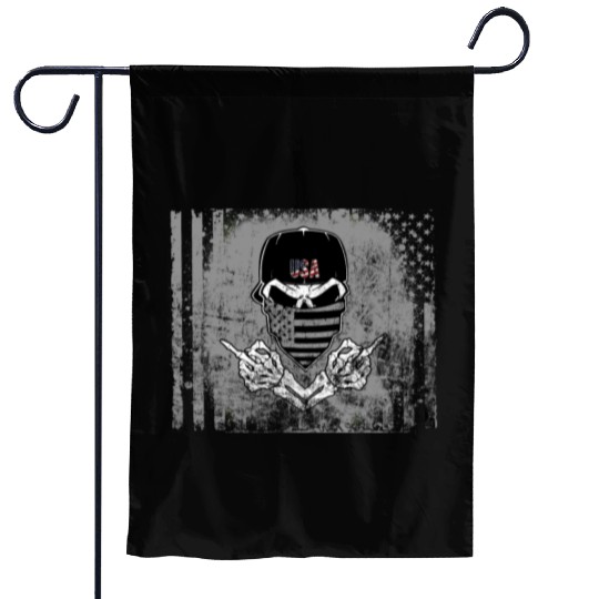Wear American Warrior Garden Flags