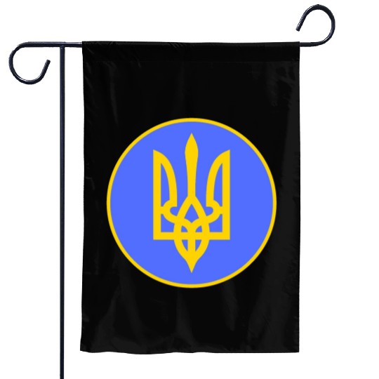 Ukraine trident Garden Flags
