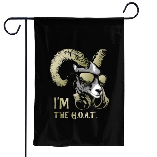 I'm The Goat Bling Cool and Funny Music Animal Garden Flags
