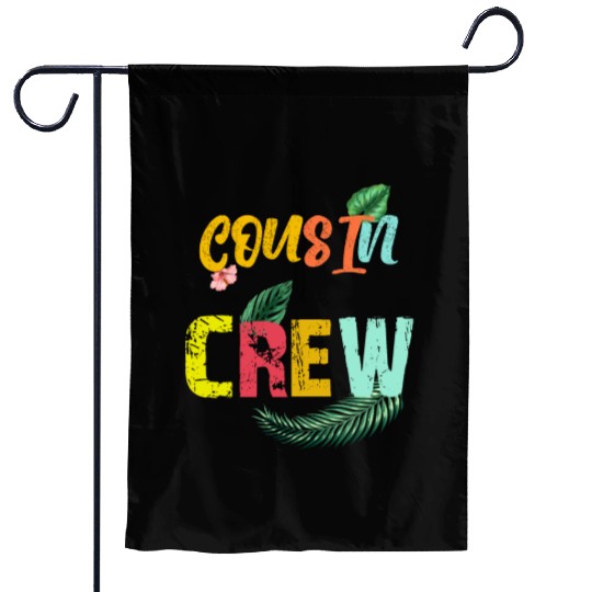Cousin Crew Family Reunion 2022 summer vacation Garden Flags