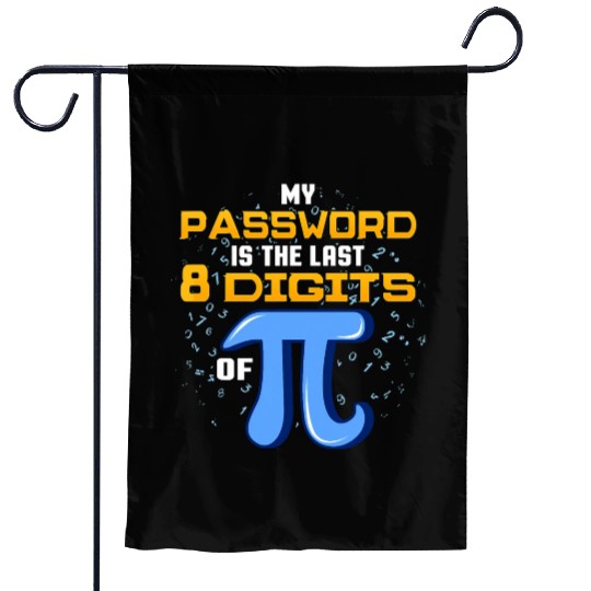 Funny Pi Day March 14 Sarcastic Garden Flags Gift Math