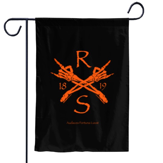 1819 Crossbones Garden Flags