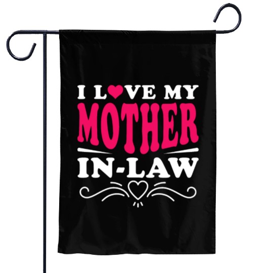 Mother-In-Law Funny Son-In-Law and Daughter-In-Law Garden Flags
