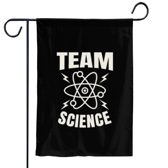 Team Science Scientist Physics Chemistry Science Garden Flags