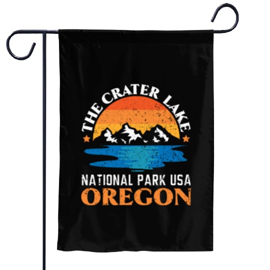 The Crater Lake National Park USA Oregon America Garden Flags
