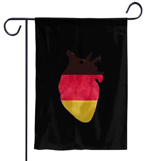 I Love Germany Garden Flags