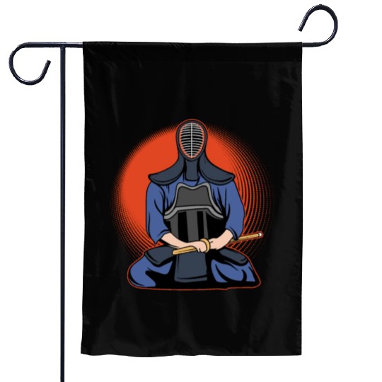 Kendo Master Kenjutsu Bamboo Swords Japanese MMA Garden Flags