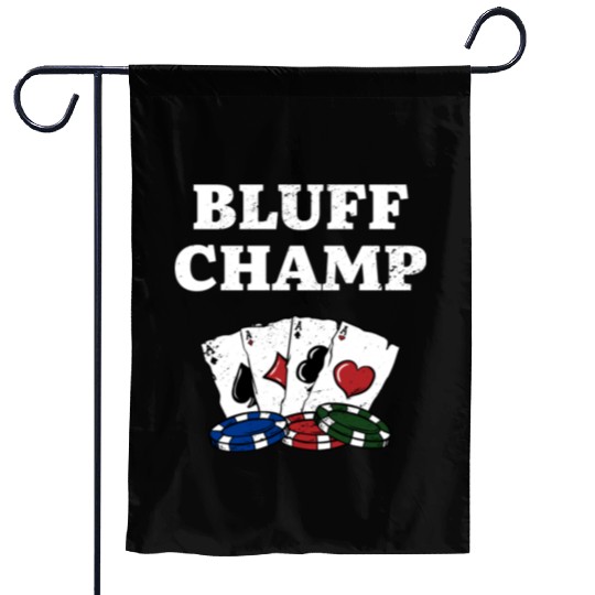 Bluff Champ Card Games Poker Card Player Poker Garden Flags