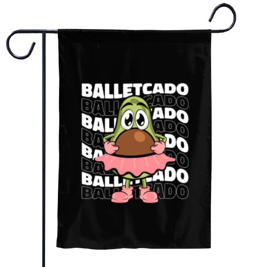 Ballet Dancer Dancing Ballerina Garden Flags