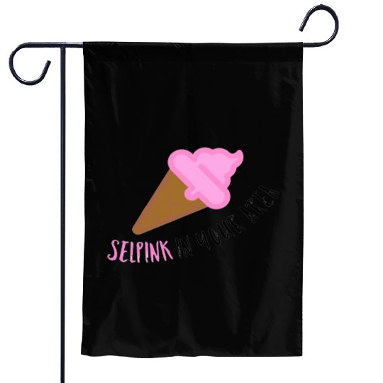 Comedy Ice Scream Garden Flags
