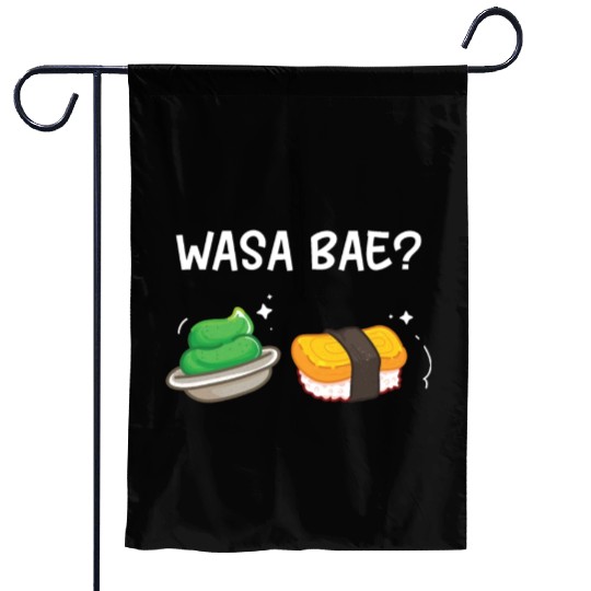 Japanese Wasa Bae Wasabi Sushi Garden Flags