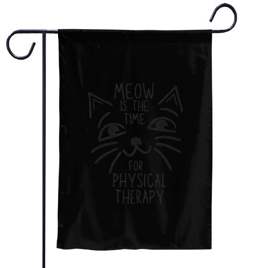 Physical Therapist PT Cat Lover Garden Flags
