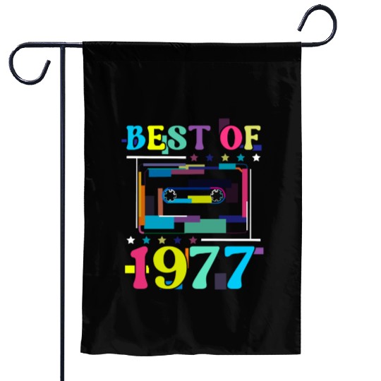 Best Of 1977 | Birthday Garden Flags | Birthday Retro